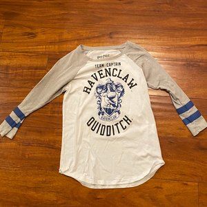 Harry Potter Ravenclaw Quidditch Baseball Tee